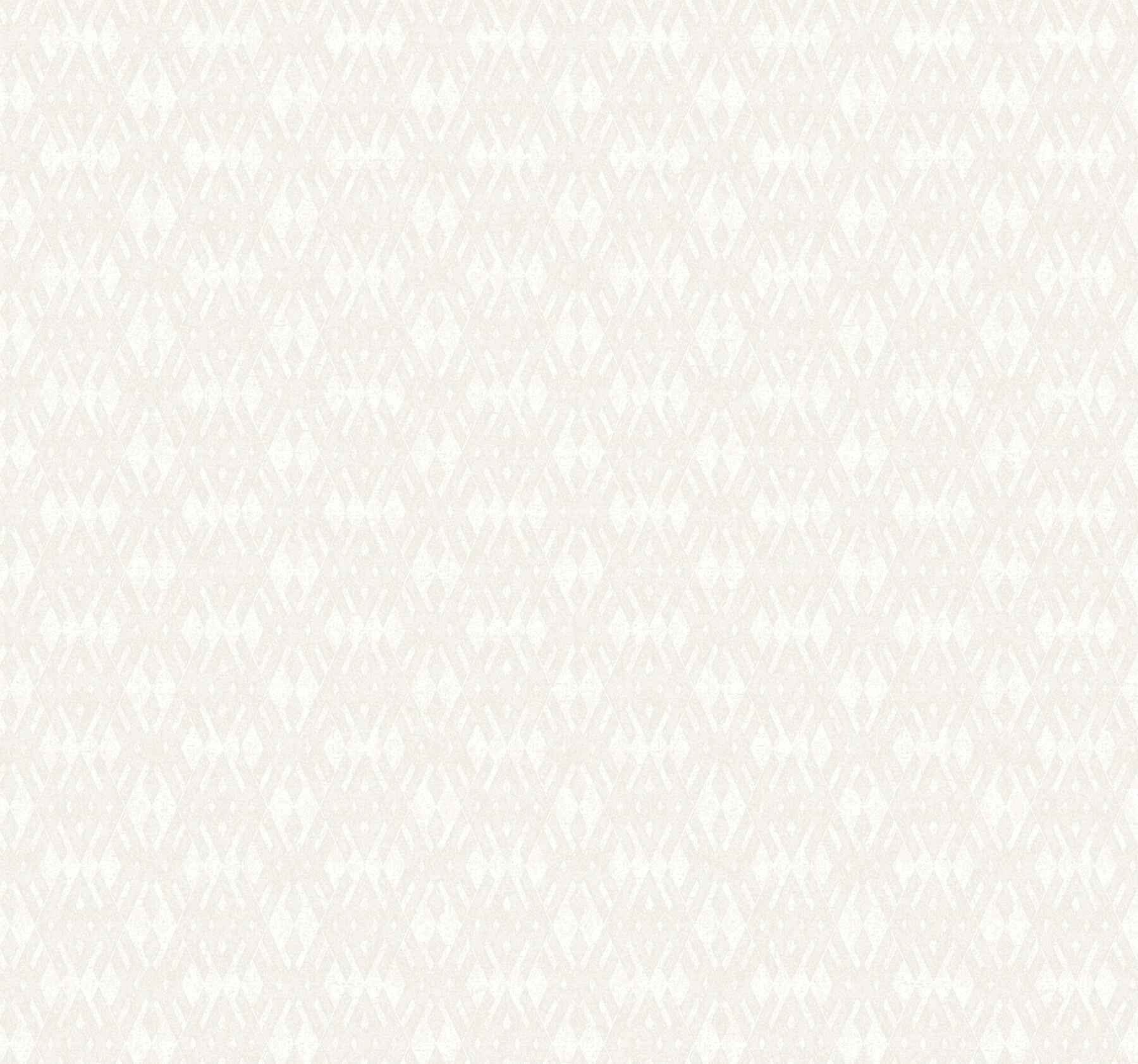 Radcliffe Beige Diamond Motif Wallpaper - York Wallcoverings - 4211-83544 - York Wallcoverings Wallpaper