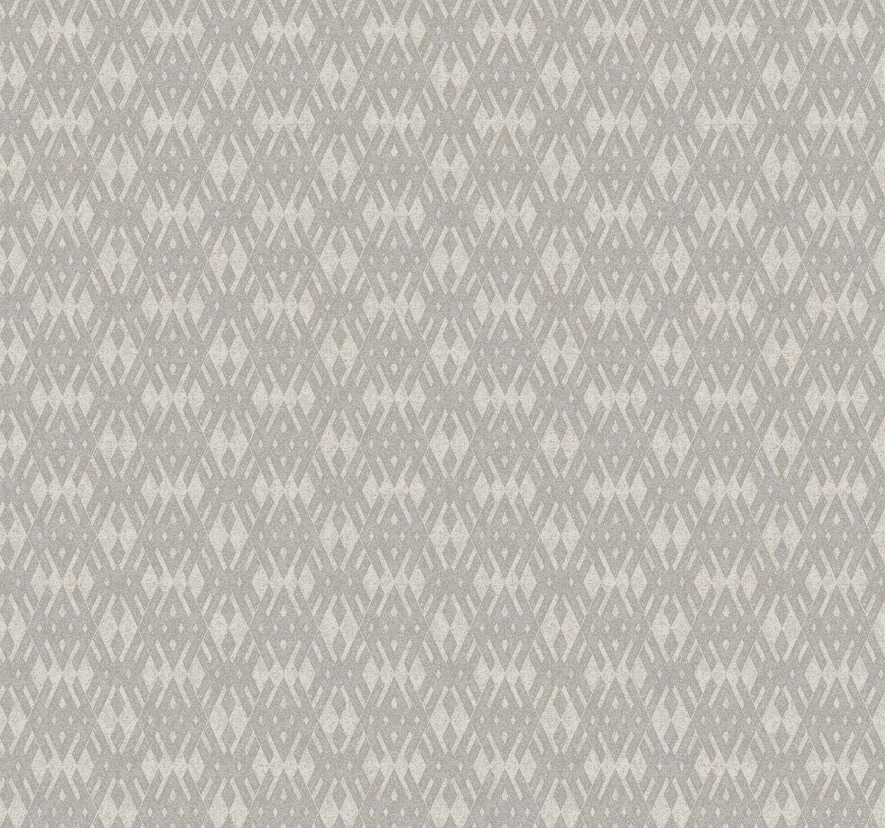 Radcliffe Grey Diamond Motif Wallpaper - York Wallcoverings - 4211-83545 - York Wallcoverings Wallpaper