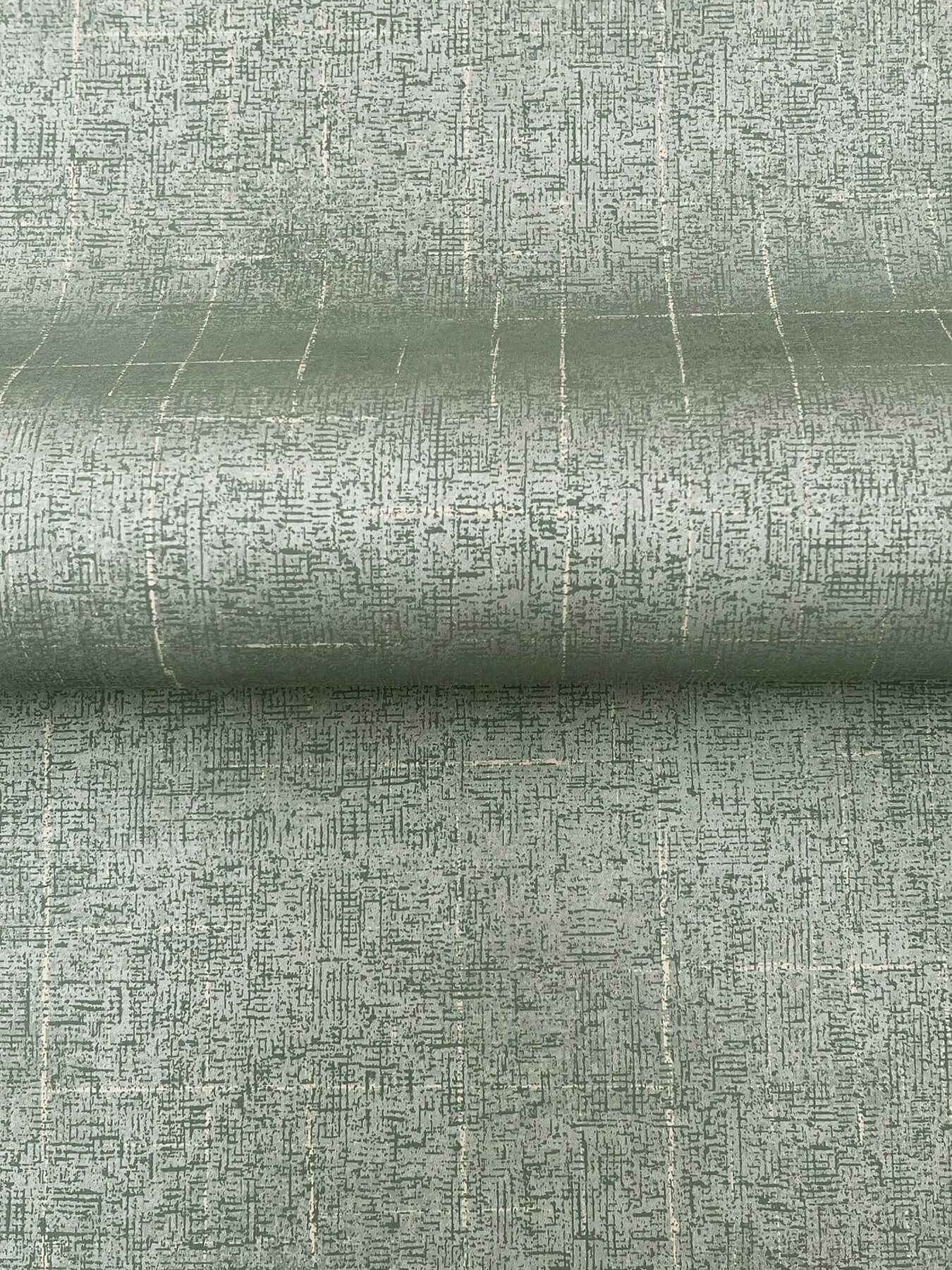 Saratoga Jade Faux Linen Wallpaper - York Wallcoverings - 4211-83549 - York Wallcoverings Wallpaper