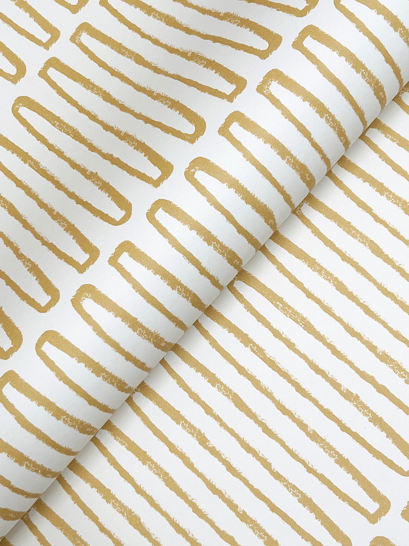lars-mustard-retro-wave-wallpaper-york-wallcoverings-4197-26500 - York Wallcoverings Wallpaper