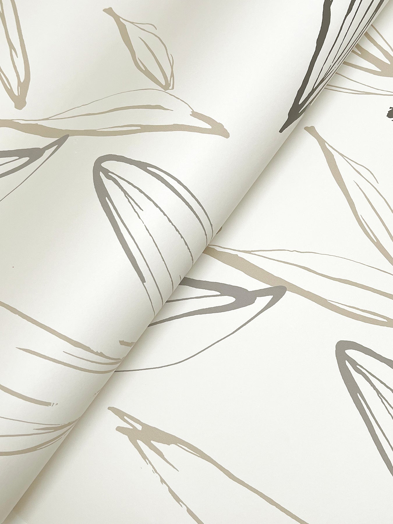 kenia-neutral-leaf-toss-wallpaper-york-wallcoverings-4197-27859 - York Wallcoverings Wallpaper