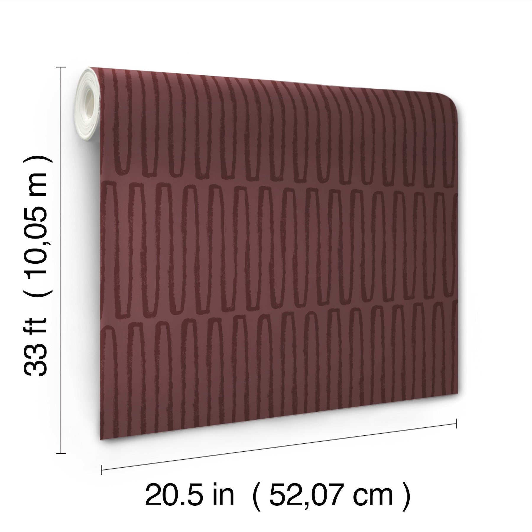 lars-merlot-retro-wave-wallpaper-york-wallcoverings-4197-27870 - York Wallcoverings Wallpaper