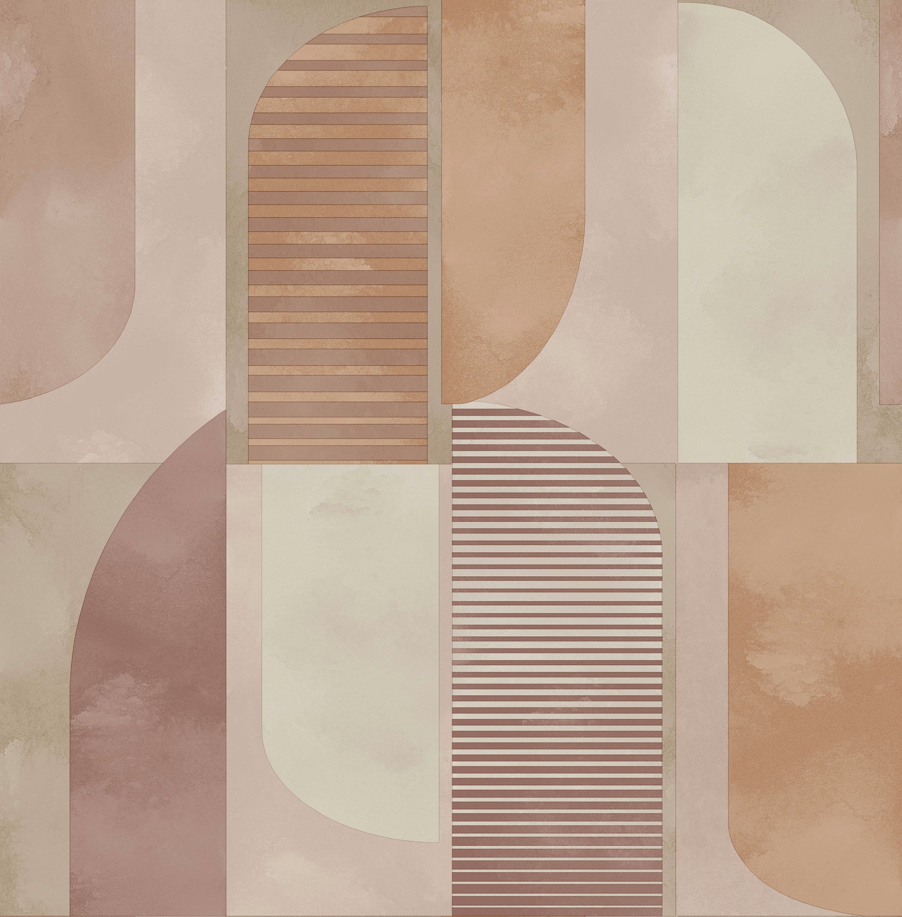 otto-raspberry-abstract-geometric-wallpaper-york-wallcoverings-4197-27882 - York Wallcoverings Wallpaper