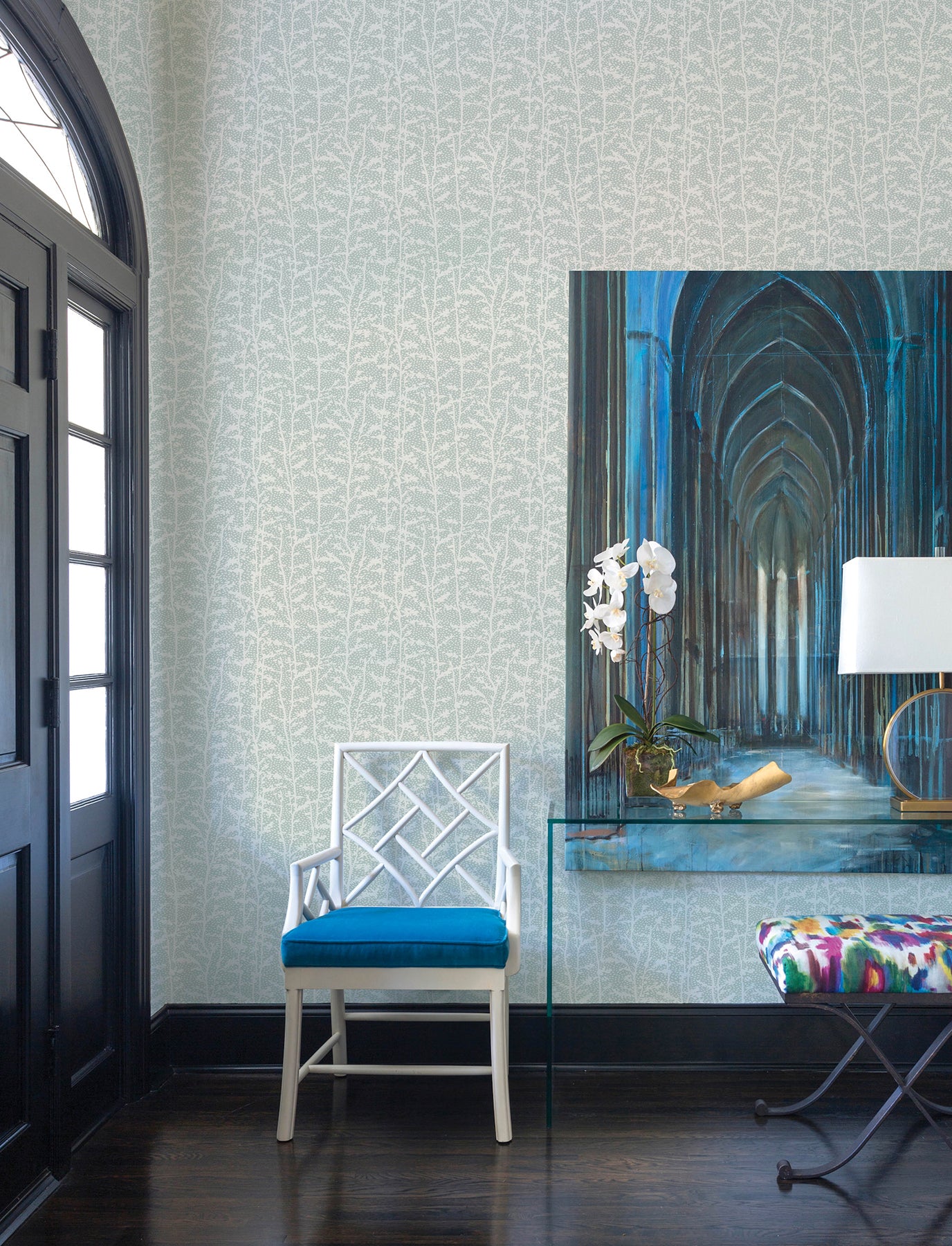 layton-sage-climbing-vines-wallpaper-york-wallcoverings-4197-84000 - York Wallpaper Wallpaper