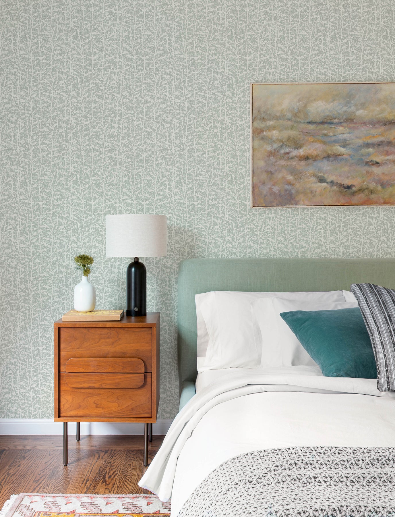 layton-sage-climbing-vines-wallpaper-york-wallcoverings-4197-84000 - York Wallpaper Wallpaper