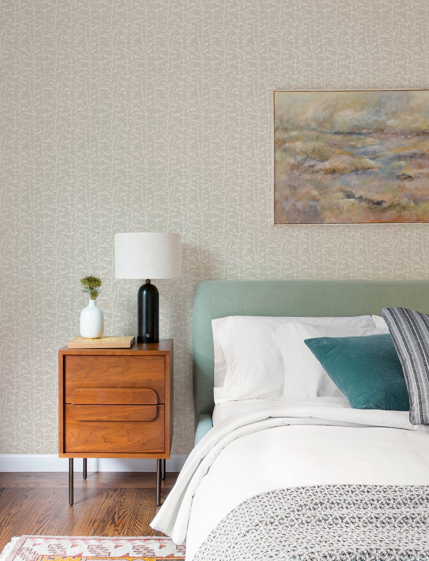 layton-taupe-climbing-vines-wallpaper-york-wallcoverings-4197-84002 - York Wallcoverings Wallpaper