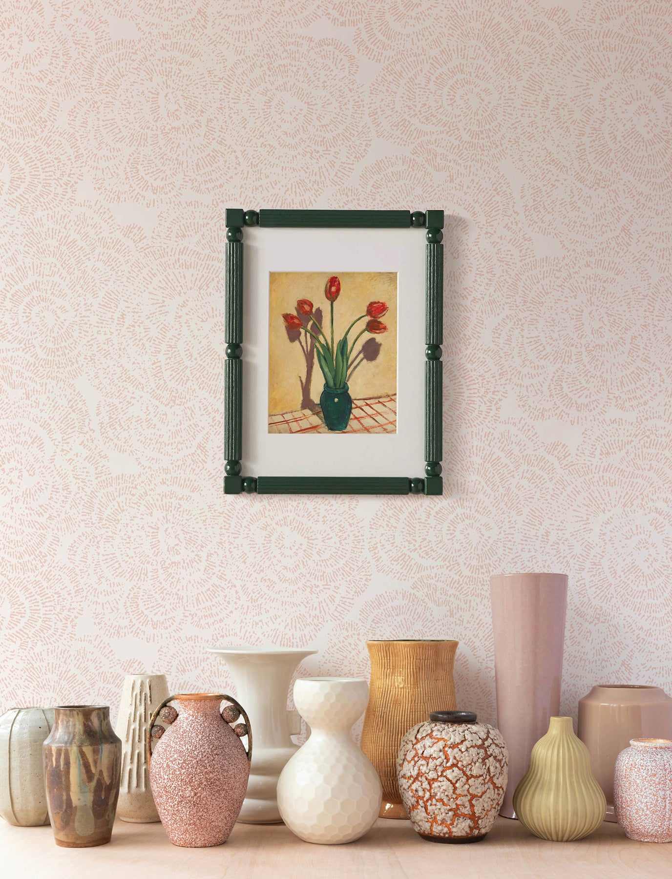 ambroise-light-pink-abstract-floral-wallpaper-york-wallcoverings-4197-27852 - York Wallcoverings Wallpaper