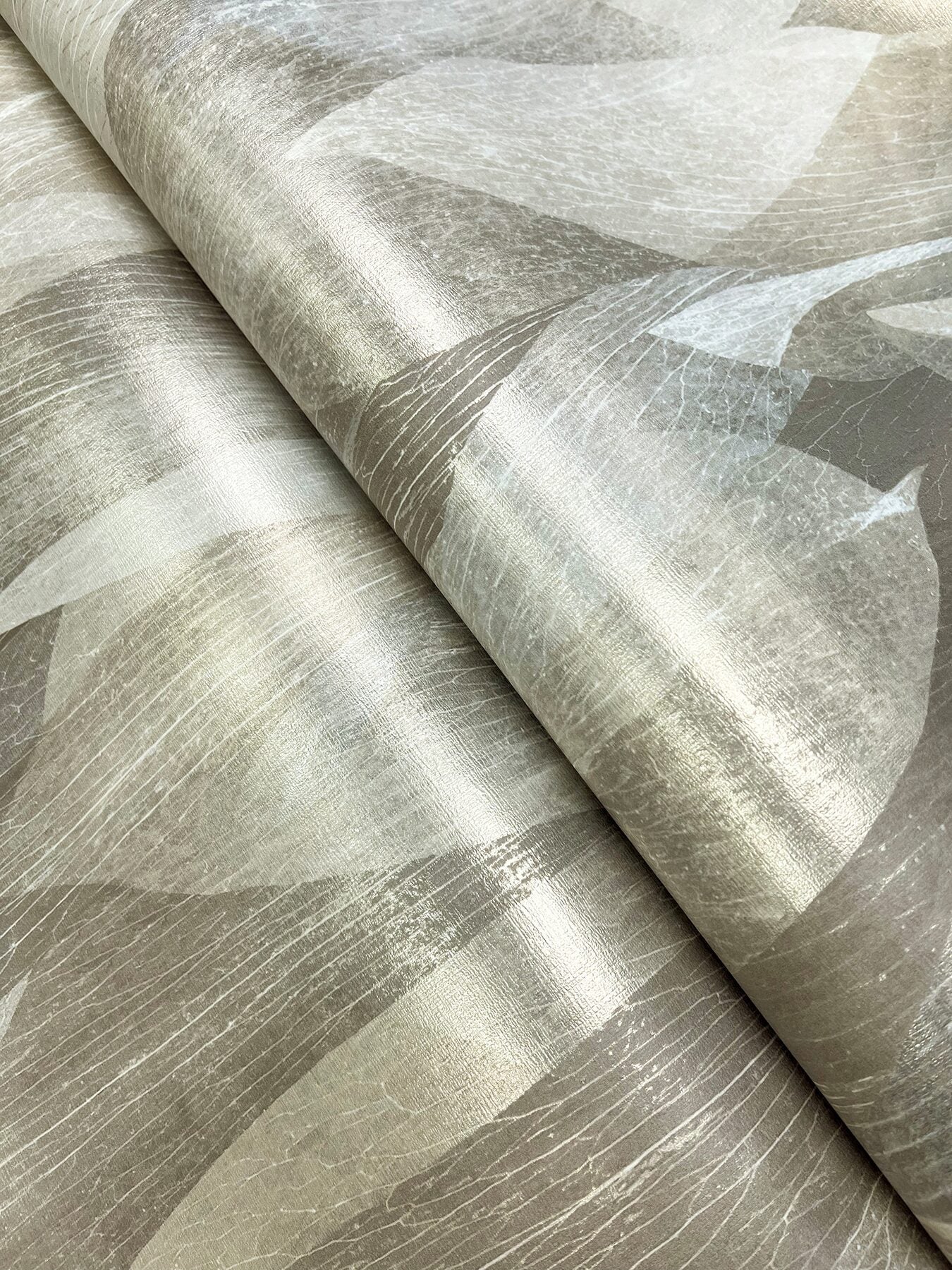 shimmering-canopy-neutral-botanical-wallpaper-york-wallcoverings-cod0602 - York Wallcoverings Wallpaper