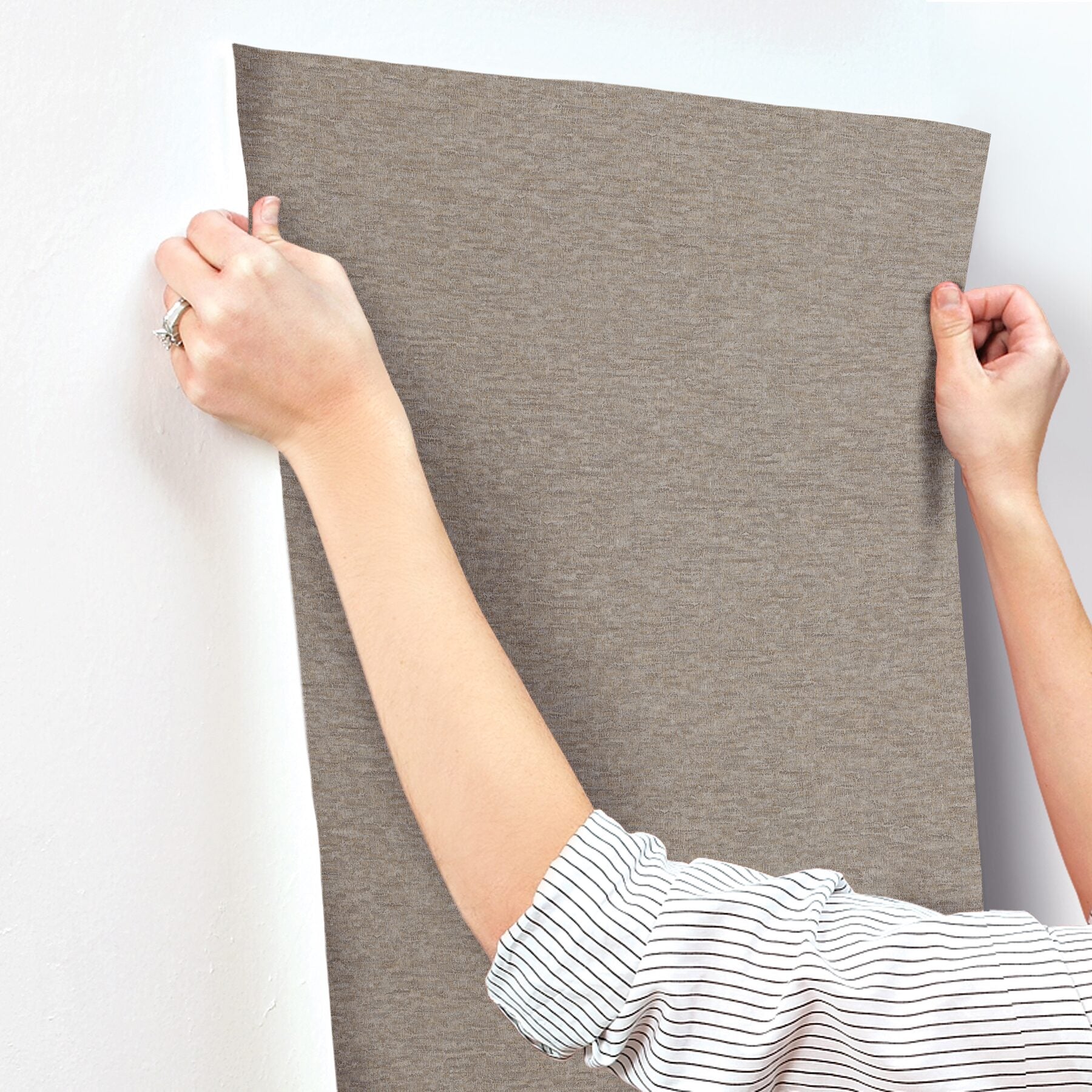 tide-water-brown-textured-wallpaper-york-wallcoverings-cod0613n - York Wallcoverings Wallpaper