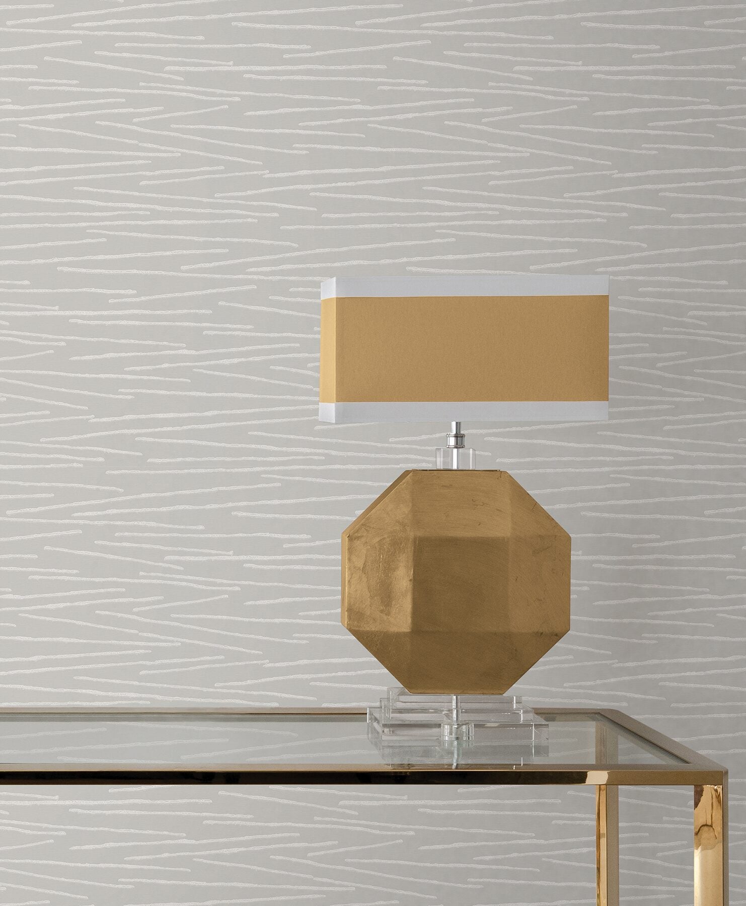 foundations-grey-striated-wallpaper-york-wallcoverings-cod0623 - York Wallcoverings Wallpaper