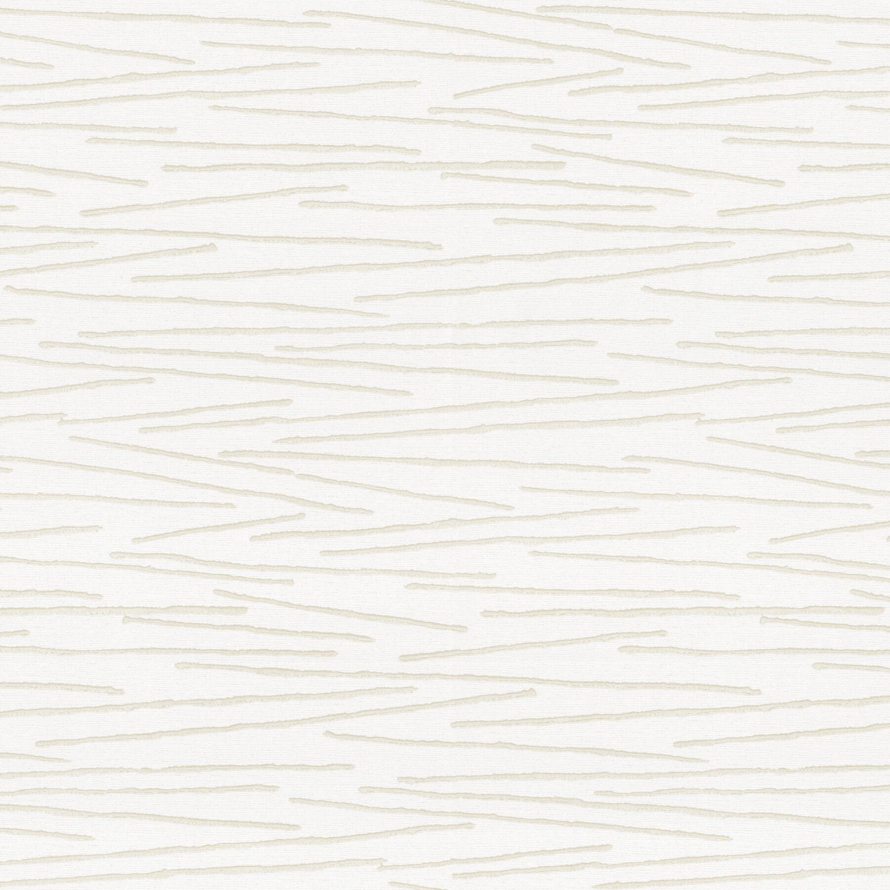 foundations-white-striated-wallpaper-york-wallcoverings-cod0627 - York Wallcoverings Wallpaper