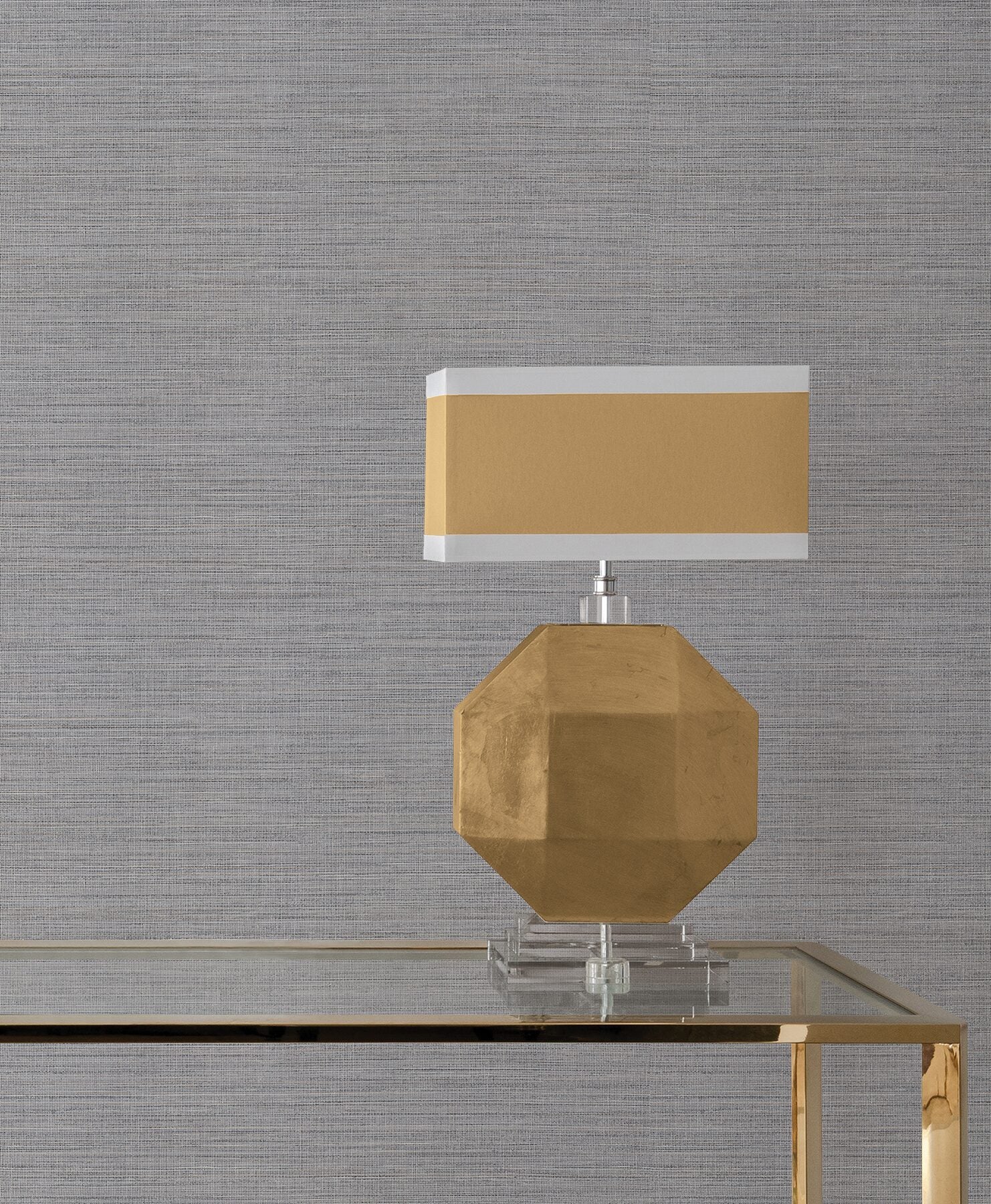 drift-weave-grey-textured-wallpaper-york-wallcoverings-cod0628 - York Wallcoverings Wallpaper