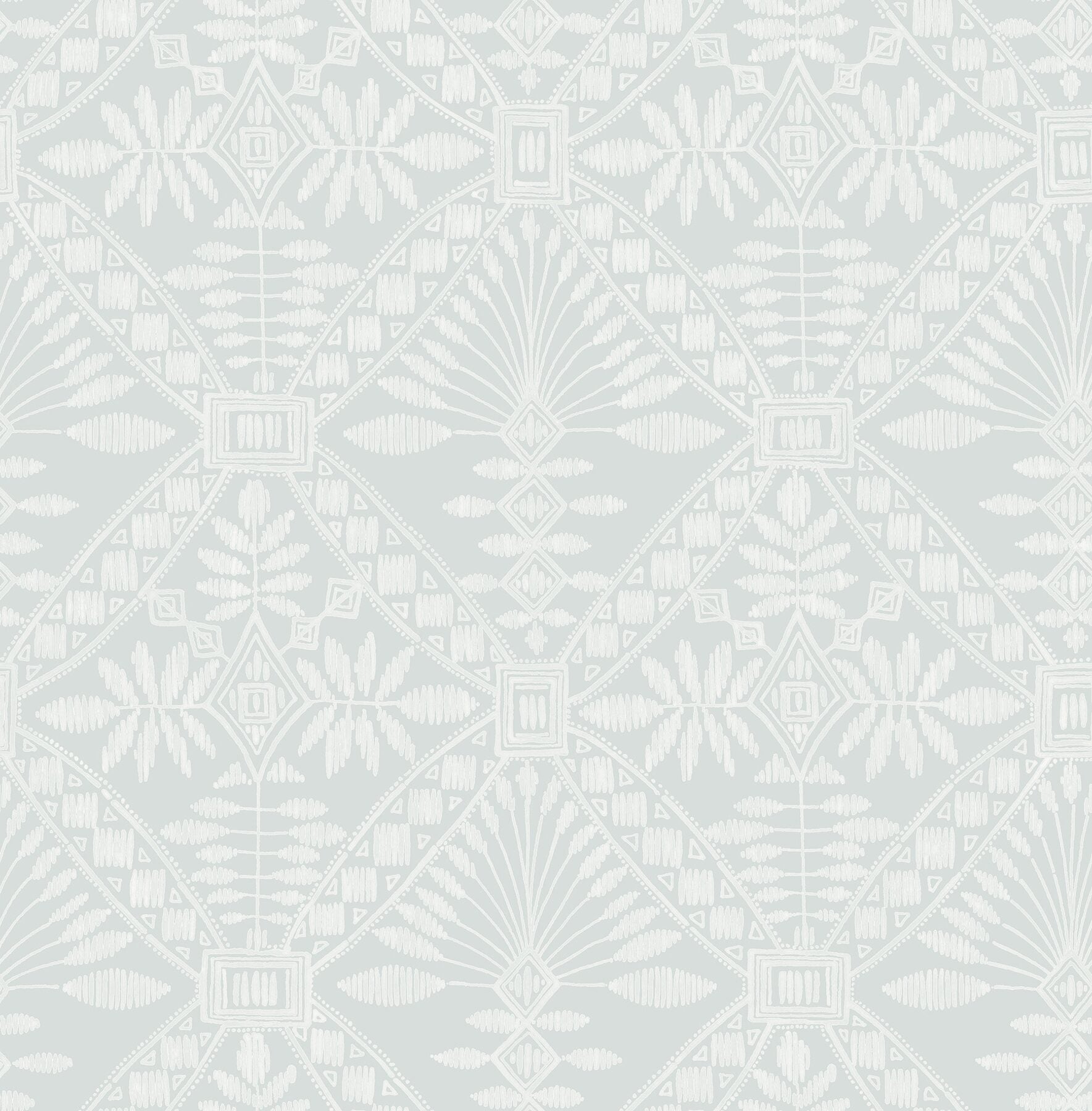 emmarie-light-blue-geometric-wallpaper-york-wallcoverings-4199-27778 - York Wallcoverings Wallpaper