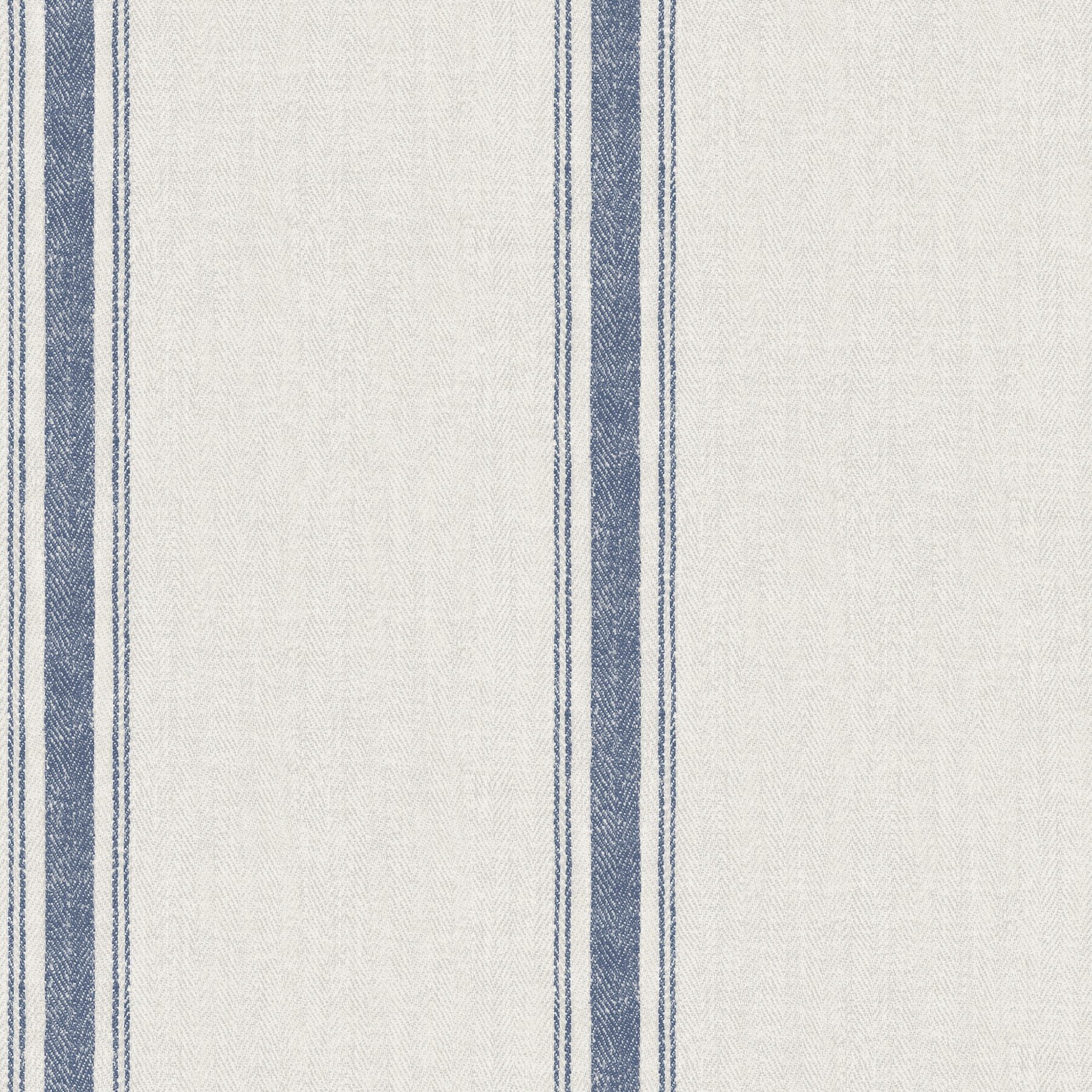 linette-blue-fabric-stripe-wallpaper-york-wallcoverings-4199-70067 - York Wallcoverings Wallpaper