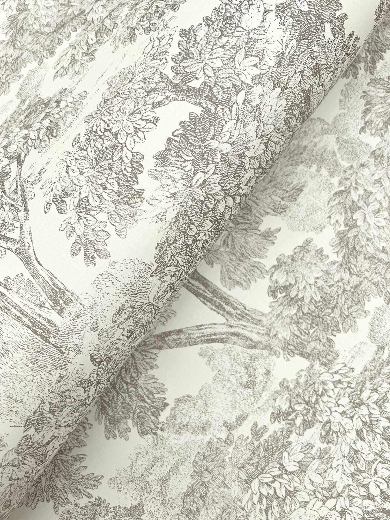 spinney-grey-toile-wallpaper-york-wallcoverings-4199-72560 - York Wallcoverings Wallpaper