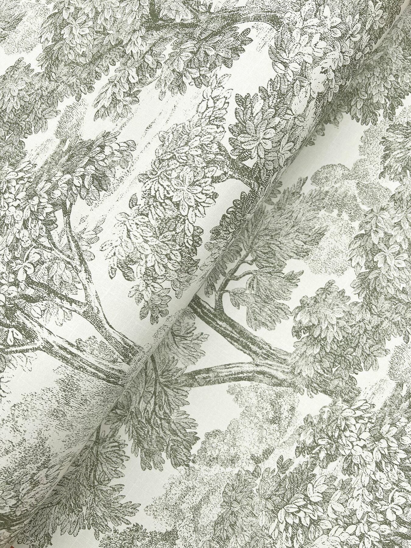 spinney-green-toile-wallpaper-york-wallcoverings-4199-72561 - York Wallcoverings Wallpaper