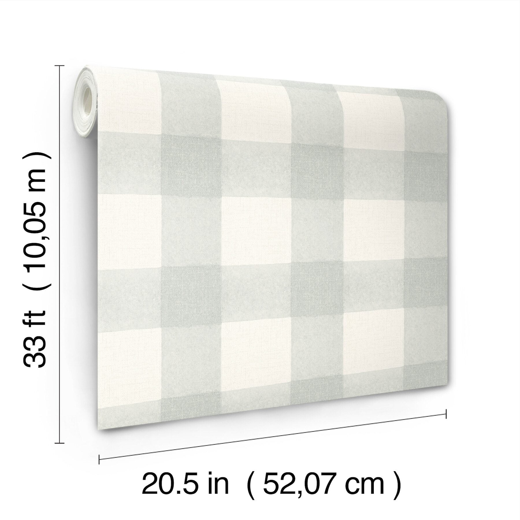 thorpe-aqua-plaid-wallpaper-york-wallcoverings-4199-83419 - York Wallcoverings Wallpaper