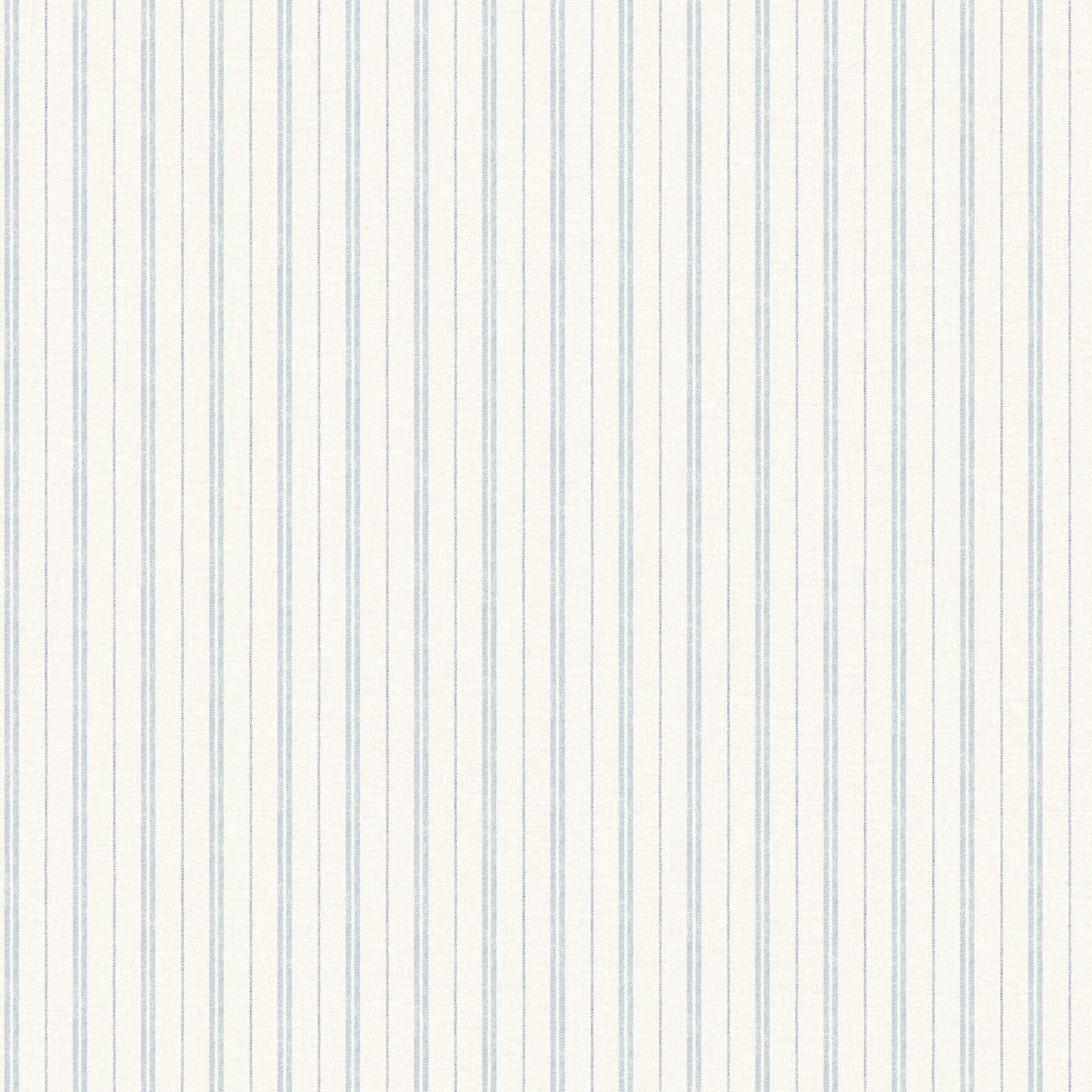 harville-light-blue-double-stripe-wallpaper-york-wallcoverings-4199-83426 - York Wallcoverings Wallpaper