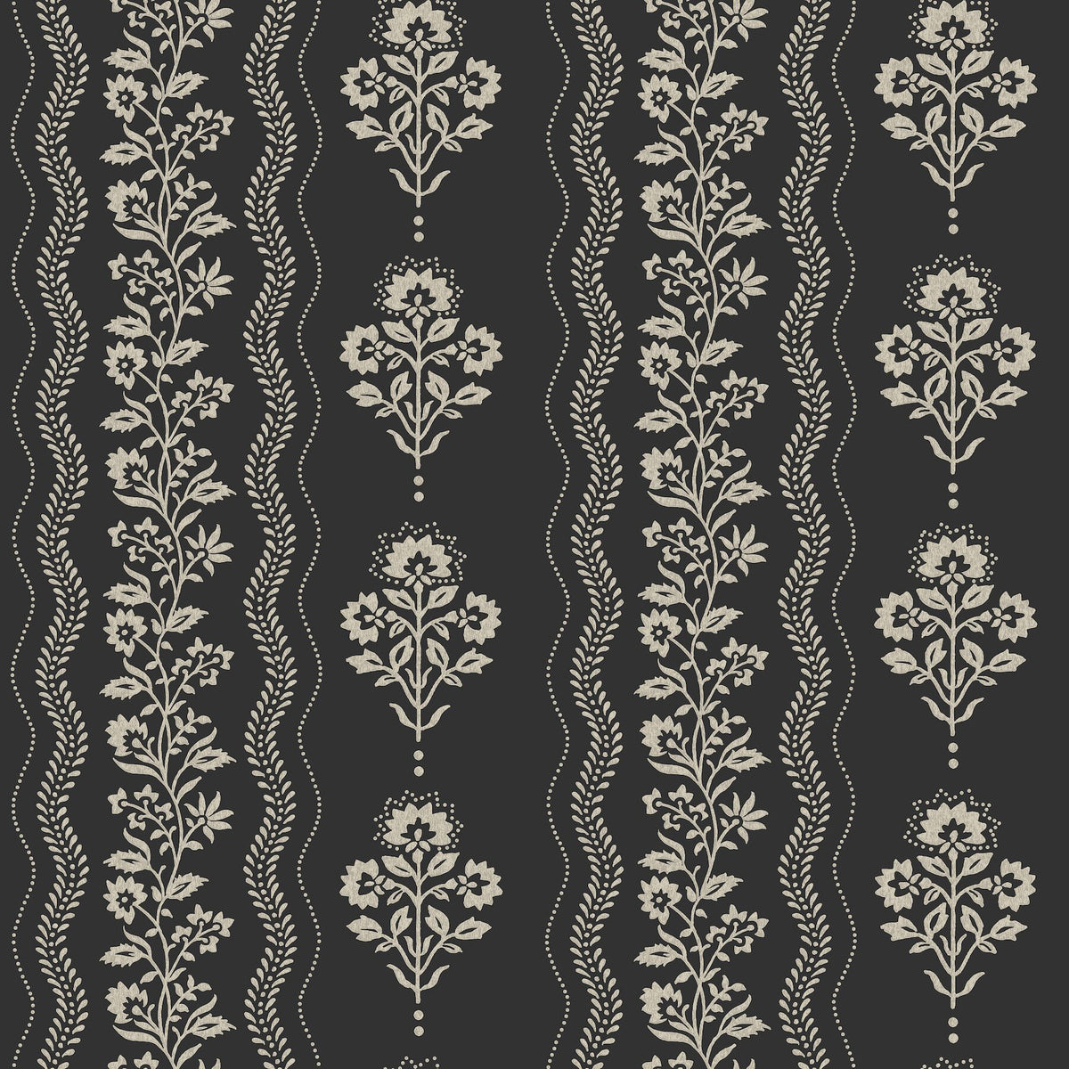 lenea-black-floral-stripe-wallpaper-york-wallcoverings-4199-83724