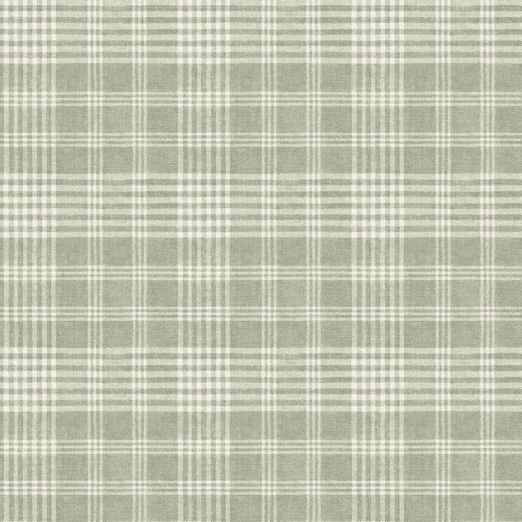 perry-green-plaid-wallpaper-york-wallcoverings-4199-83732 - York Wallcoverings Wallpaper