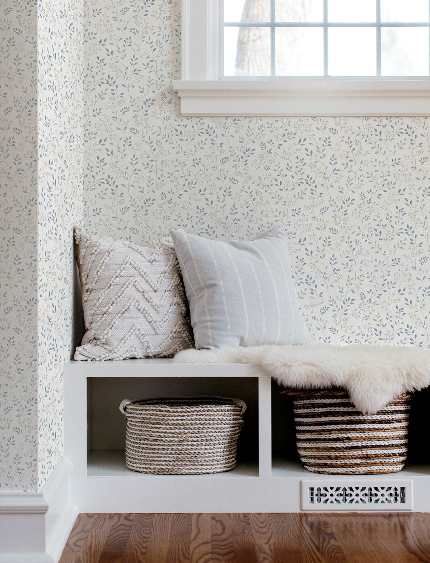 galena-blue-botanical-trail-wallpaper-york-wallcoverings-4199-83742 - York Wallcoverings Wallpaper
