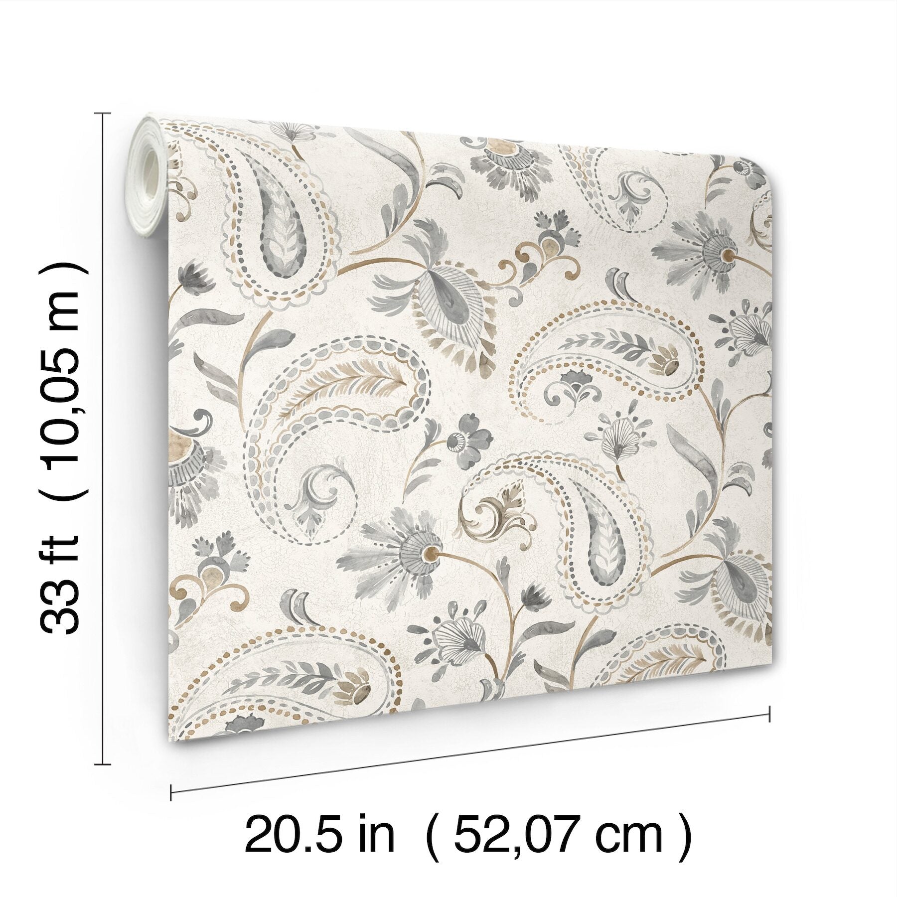 darlene-slate-jacobean-wallpaper-york-wallcoverings-4199-83745 - York Wallcoverings Wallpaper