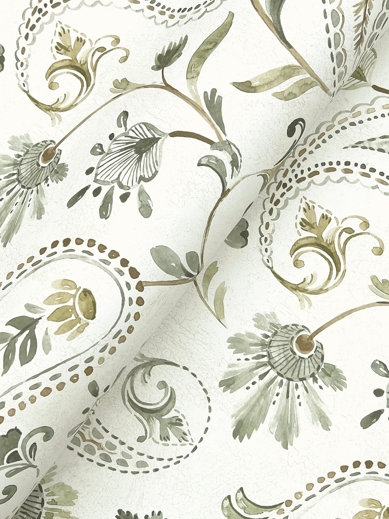 darlene-green-jacobean-wallpaper-york-wallcoverings-4199-83747 - York Wallcoverings Wallpaper