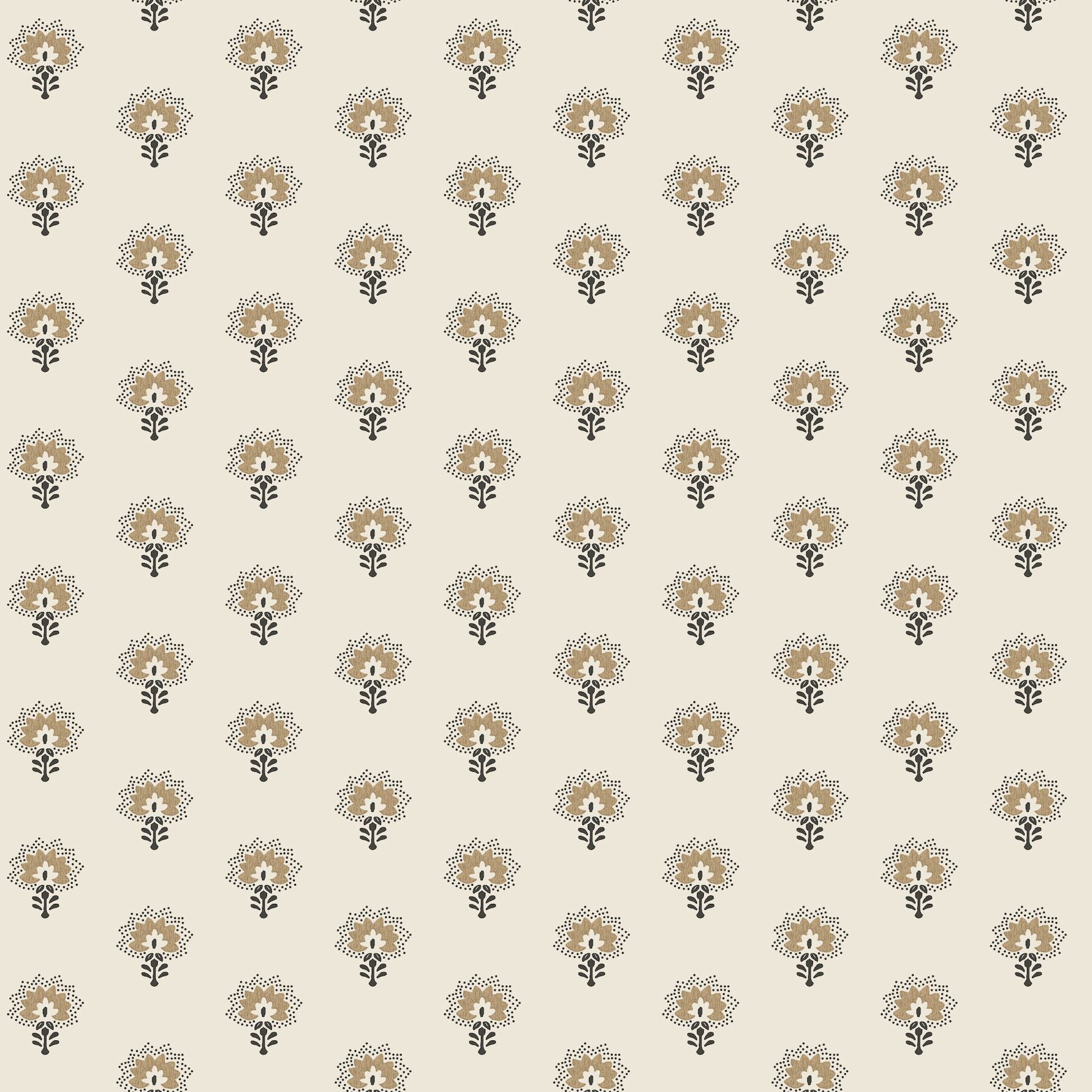 hilda-butter-floral-medallion-wallpaper-york-wallcoverings-4199-83754 - York Wallcoverings Wallpaper