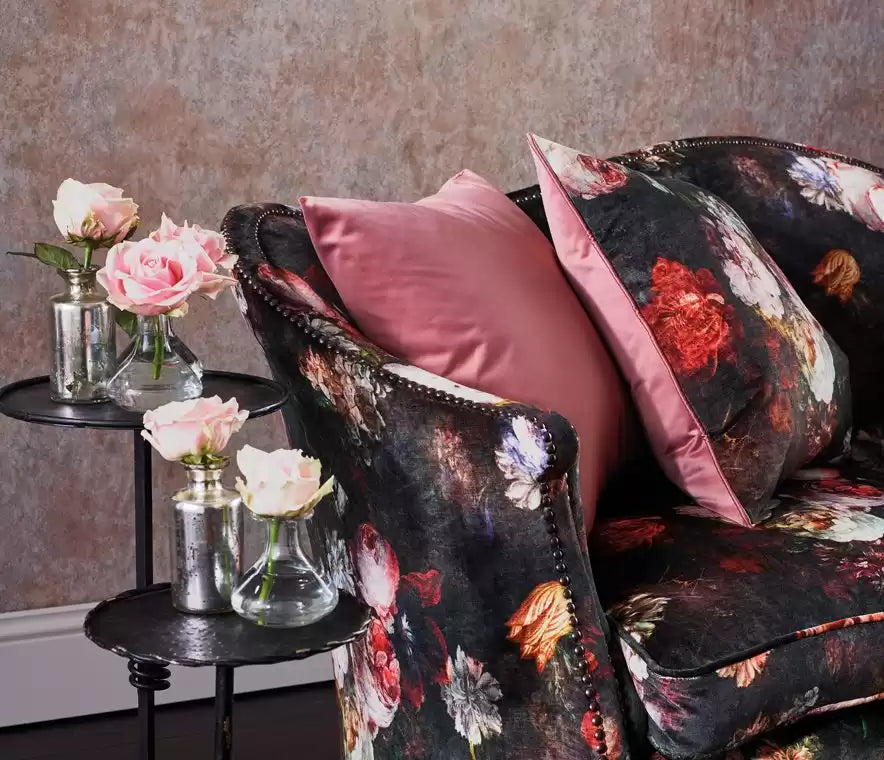 Palazzo Pellestrina Ivory/Blush/Black - Osborne & Little - F7180-01 Fabric