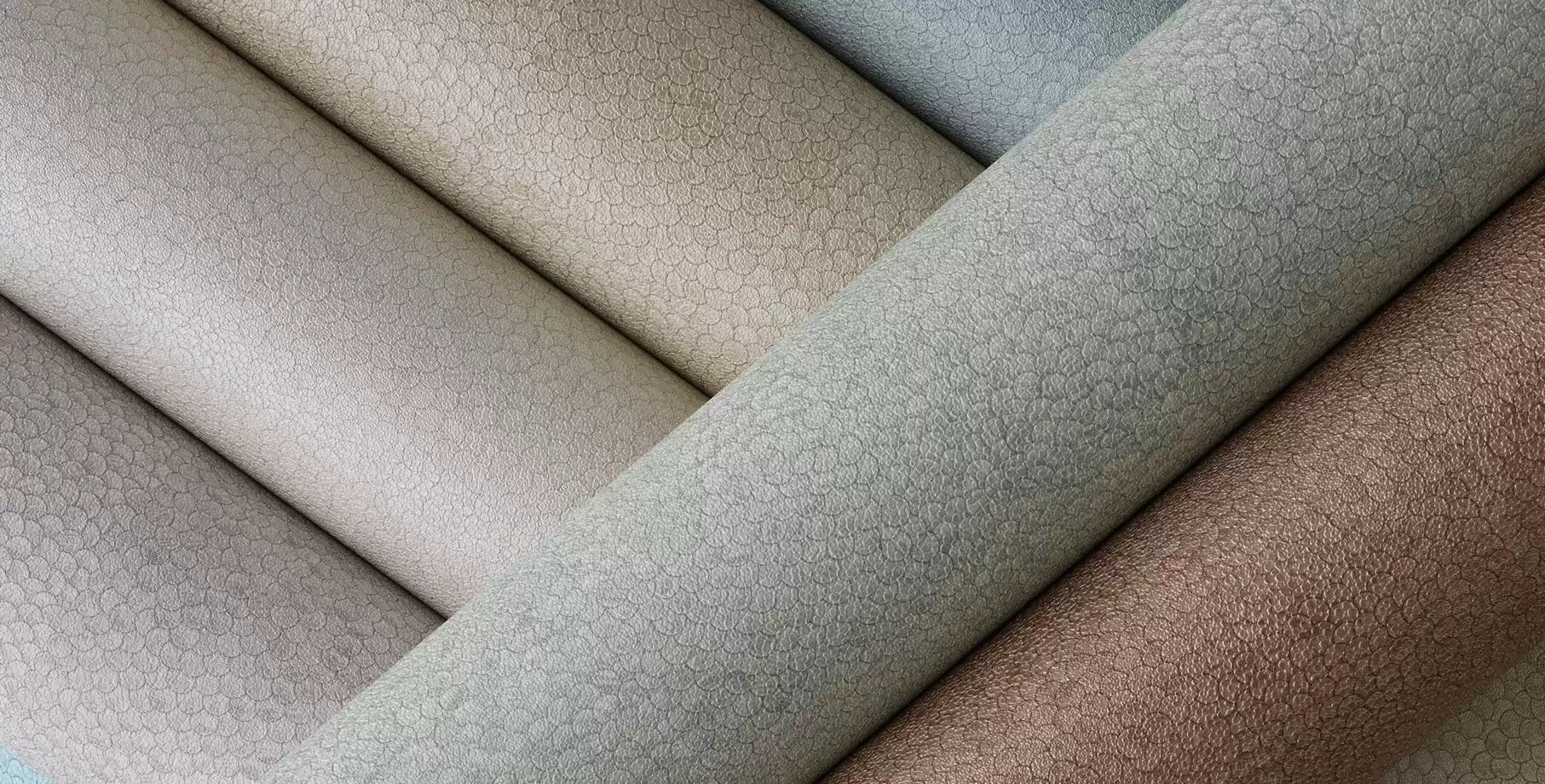 Lucenta Vinyls Lamella Grey - Osborne & Little - W7190-03 Wallcovering