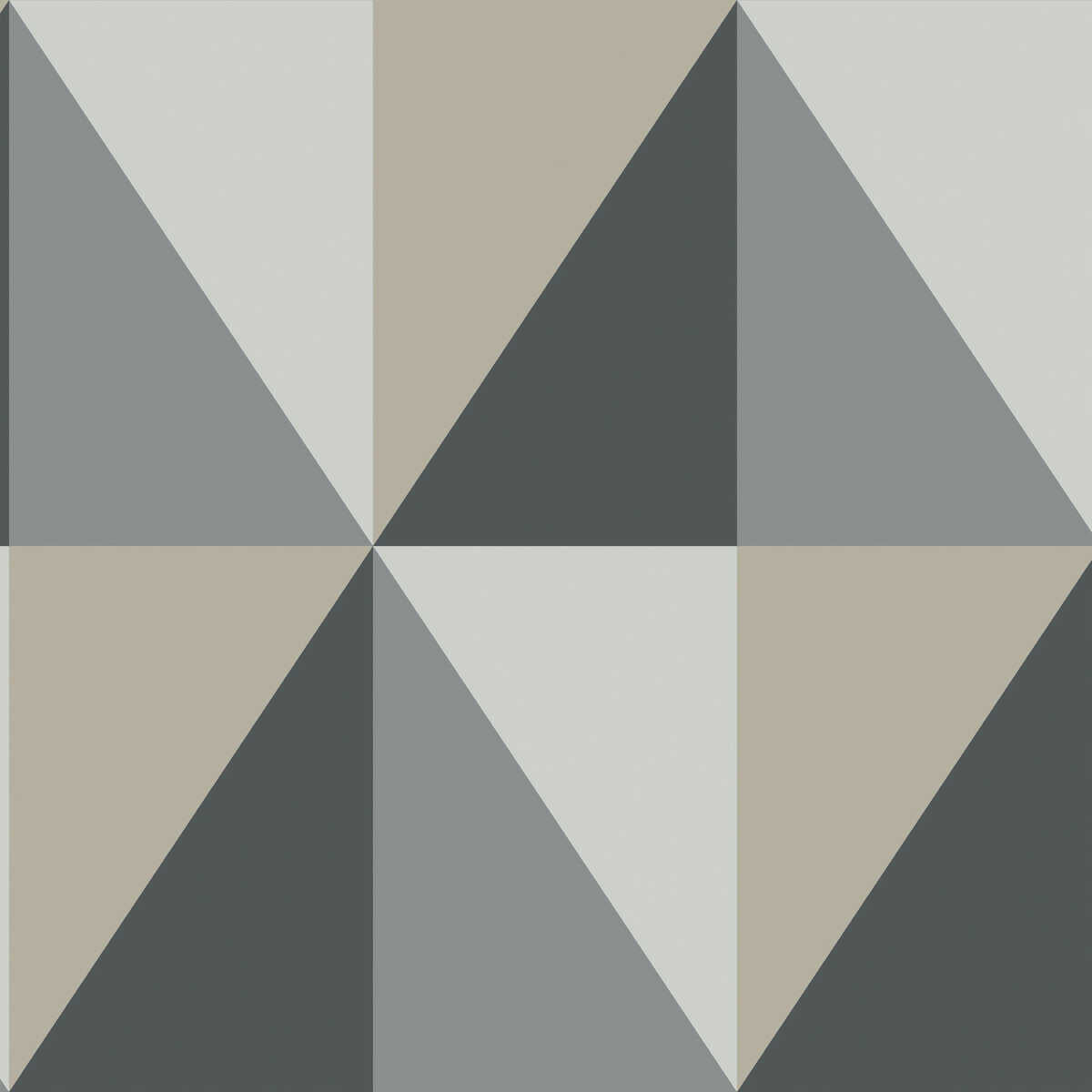 Apex Grand - Grey And Black - COLE & SON Wallpaper
