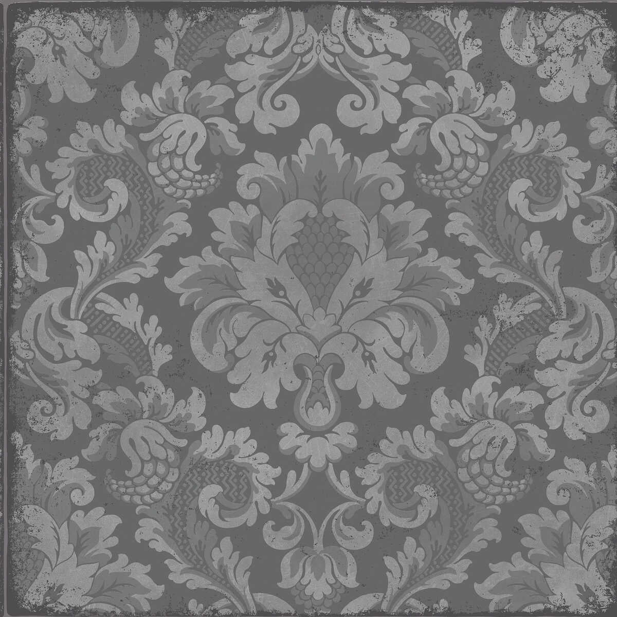Stravinsky - Silver - COLE & SON Wallpaper