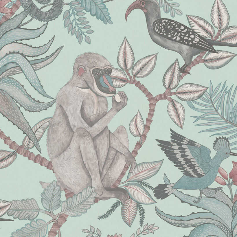 Savuti - Duck Egg - COLE & SON Wallpaper