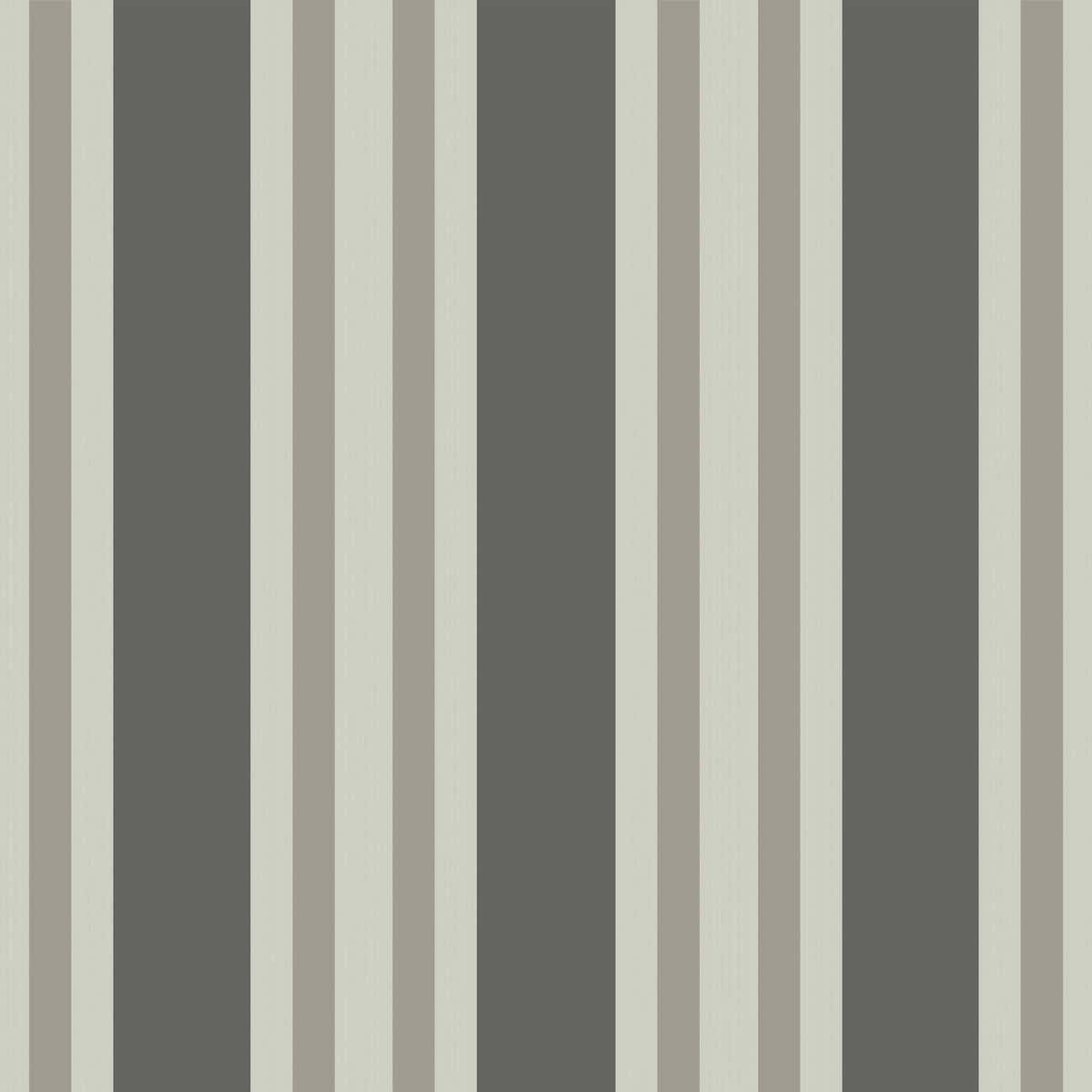 Polo Stripe - Black/White - Cole & Son Wallpaper