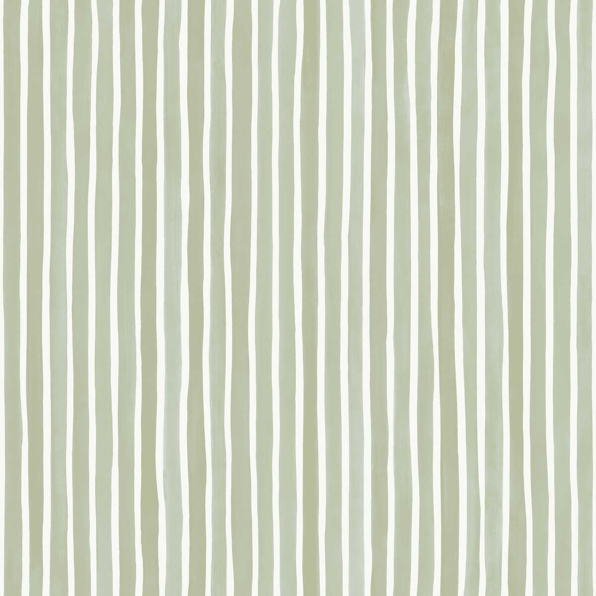Croquet Stripe - Olive - COLE & SON Papel pintado