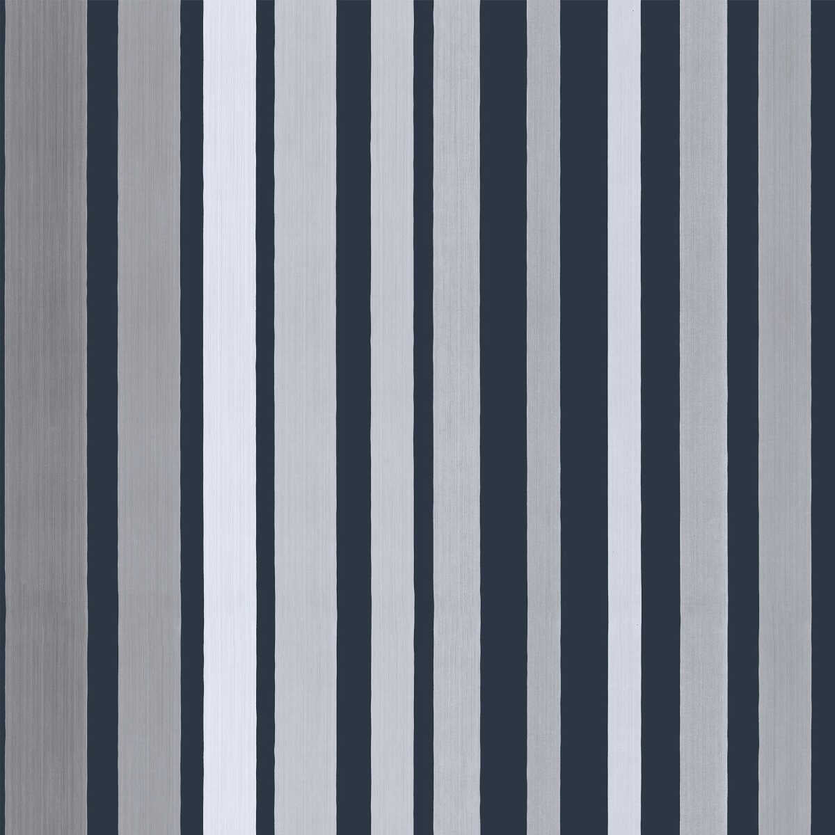 Carousel Stripe - Grey - COLE & SON Wallpaper