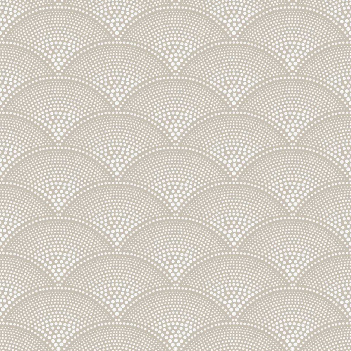 Feather Fan - Taupe - COLE & SON Wallpaper