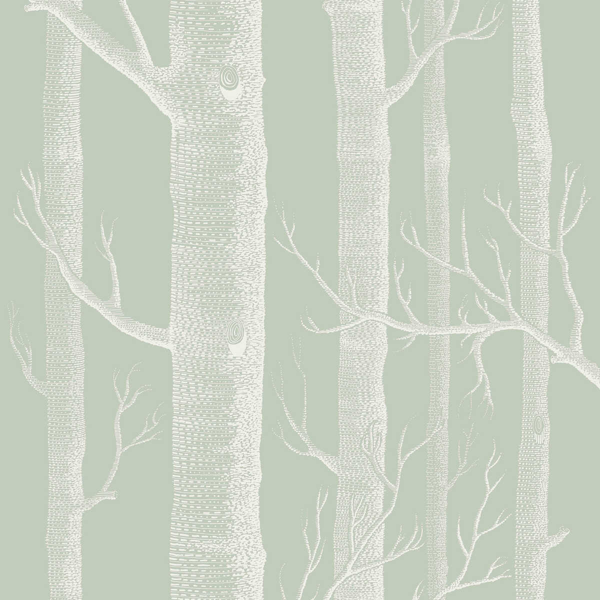 Woods - Old Olive - COLE & SON Wallpaper
