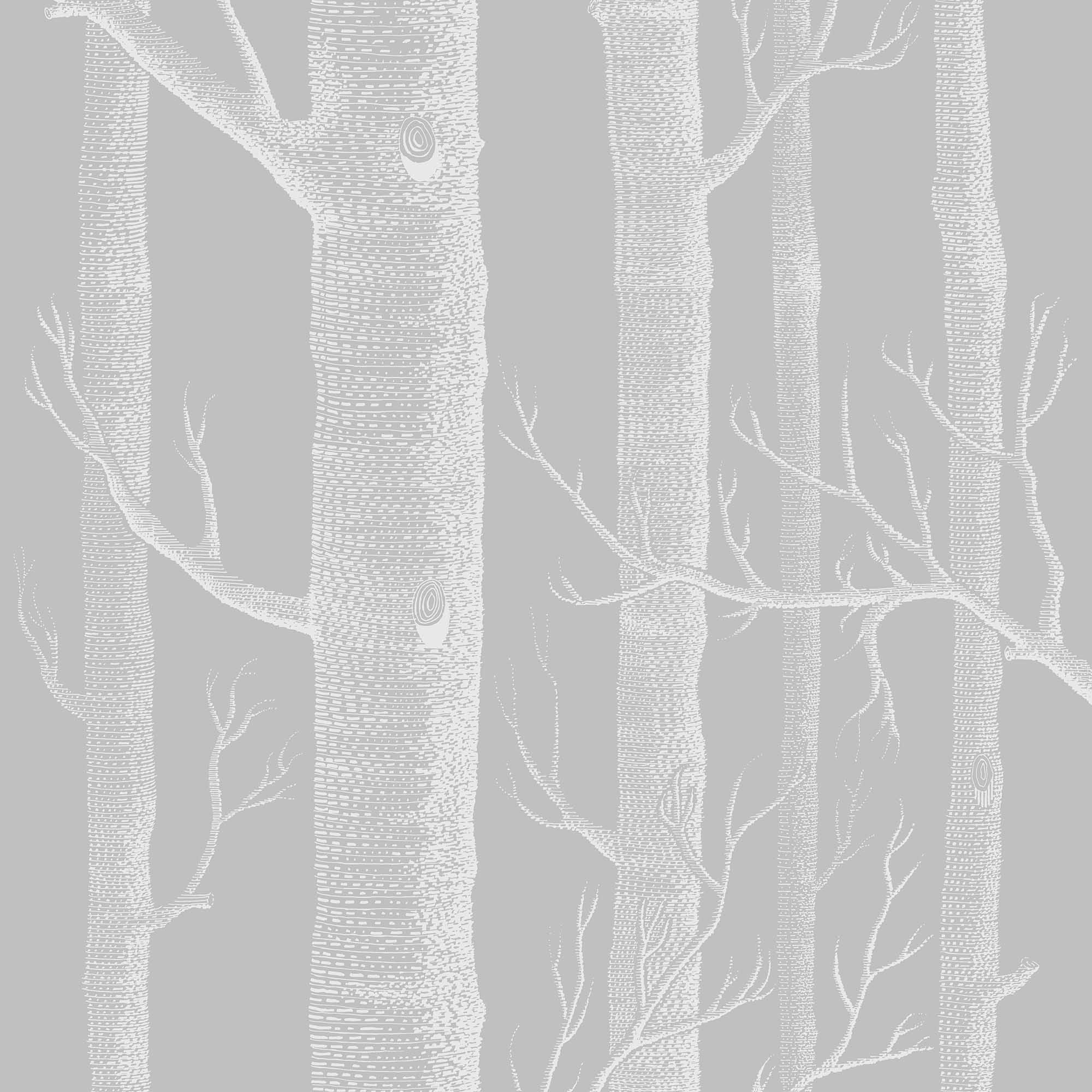 Woods - Grey/White - Cole & Son Wallpaper