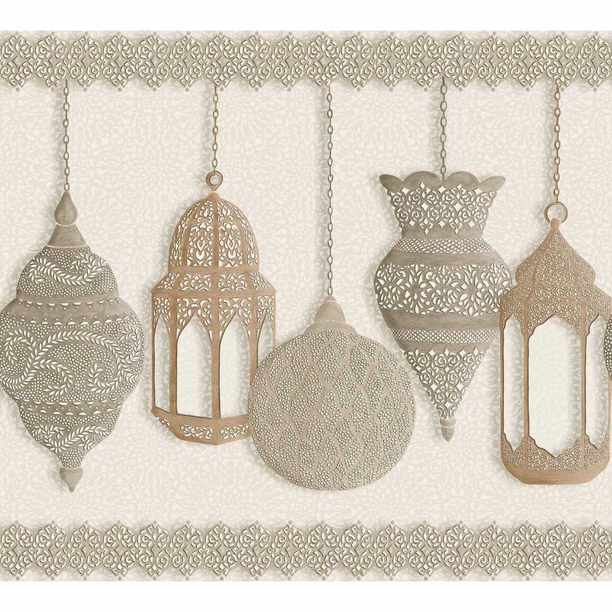 Fez - Gilver & Parchment - COLE & SON Wallpaper