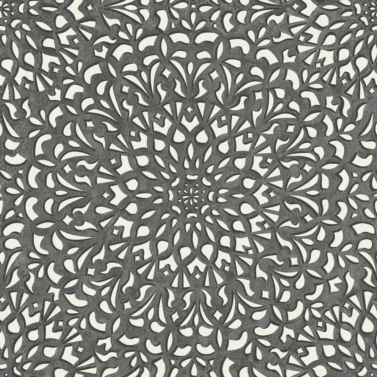 Medina - Soot & Snow - COLE & SON Wallpaper