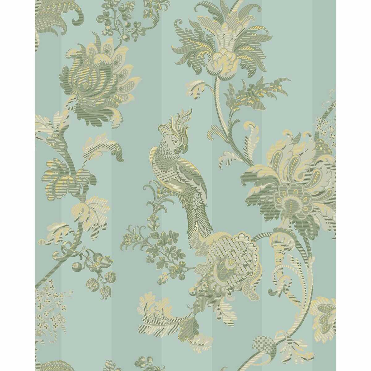 Zerzura - Duck Egg & Olive - COLE & SON Papel pintado