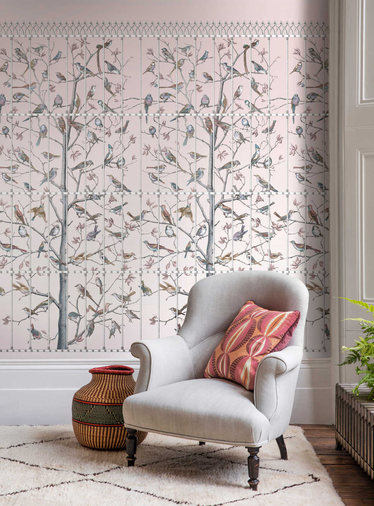 Uccelli - Ballet Slipper - COLE & SON Papel pintado