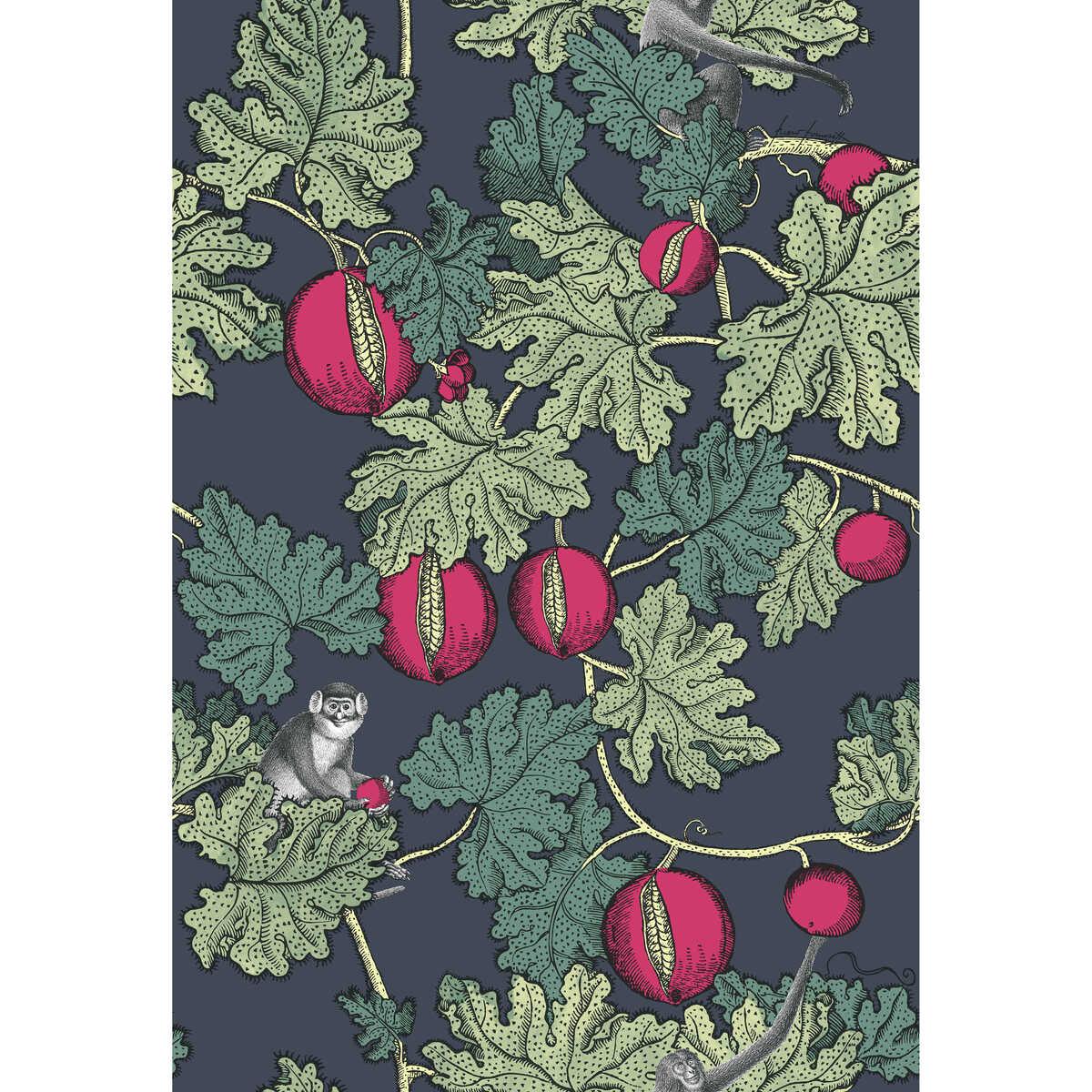 Frutto Proibito - Ink & Magenta - COLE & SON Papel pintado