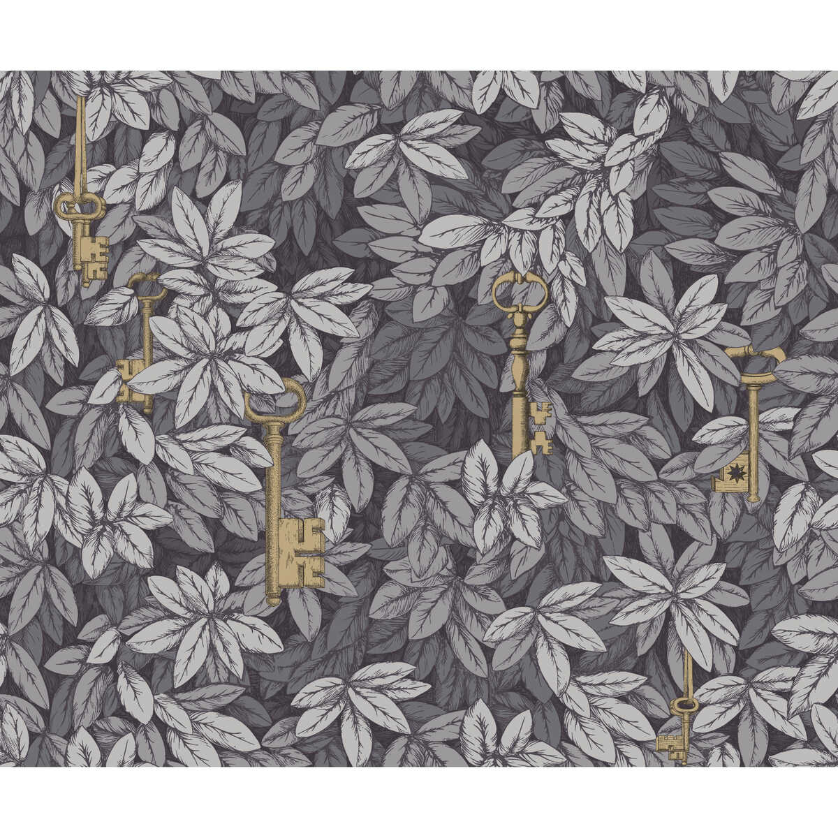 Chiavi Segrete - Sblue/Grey - Cole & Son Wallpaper