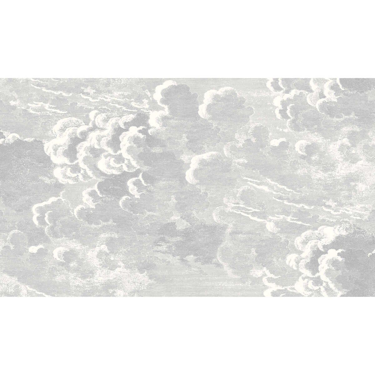 Nuvolette - Soot/Snow - Cole & Son Wallpaper