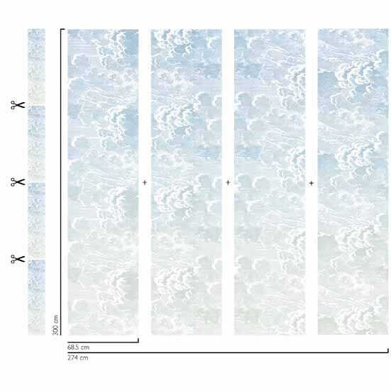 Nuvole Al Tramonto - Dawn - COLE & SON Wallpaper