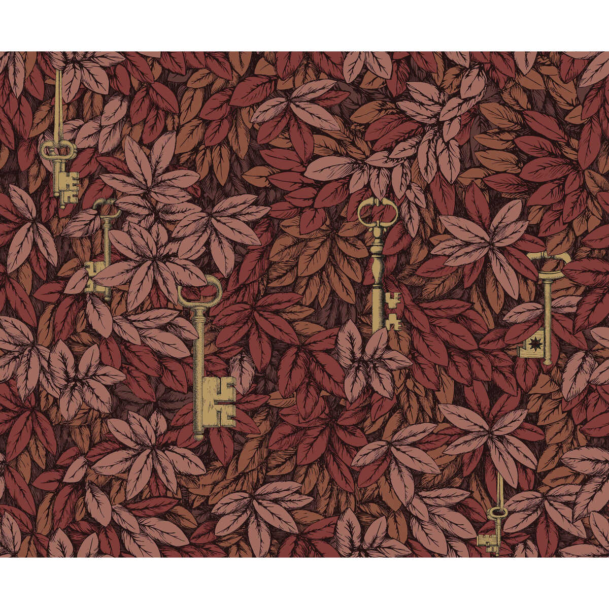 Chiavi Segrete - Autumnal Leaves - COLE & SON Wallpaper