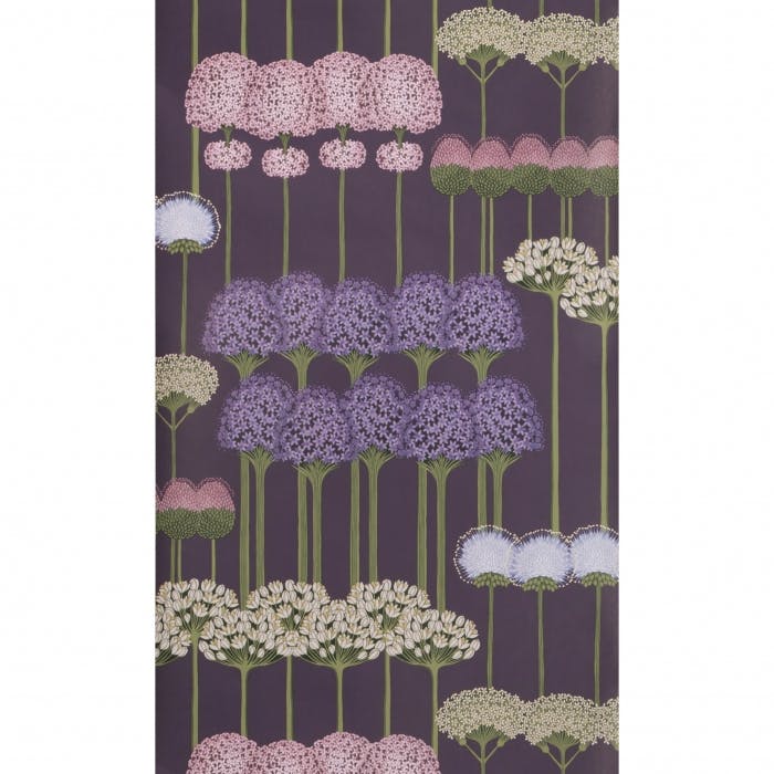 Allium - Mulb/Heather/Violet - Cole & Son Wallpaper