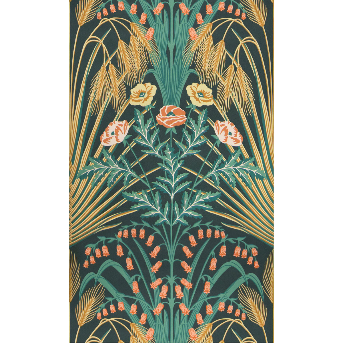 Bluebell - Teal/Gold/Petrol